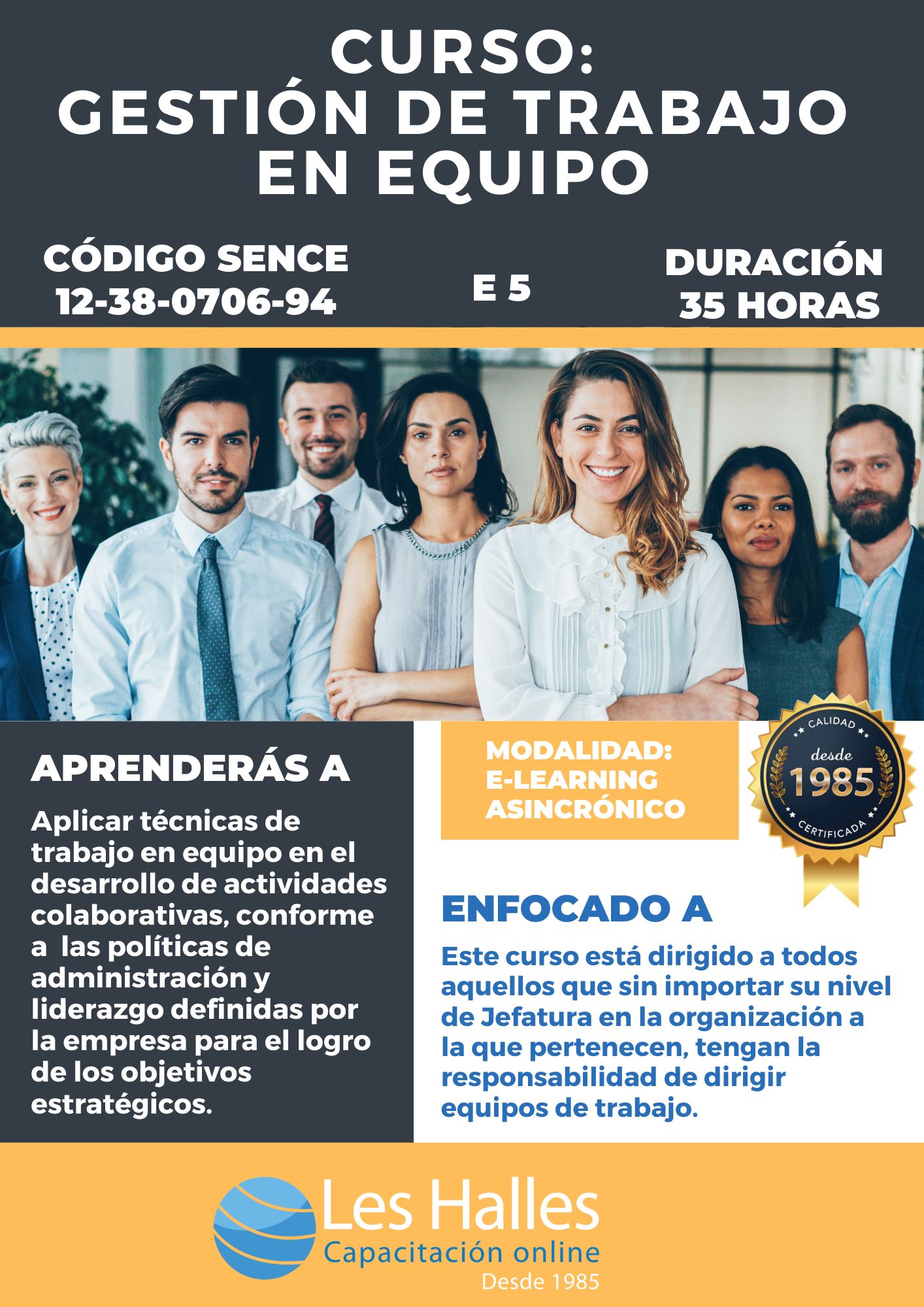 Curso Gestión de Trabajo En Equipo